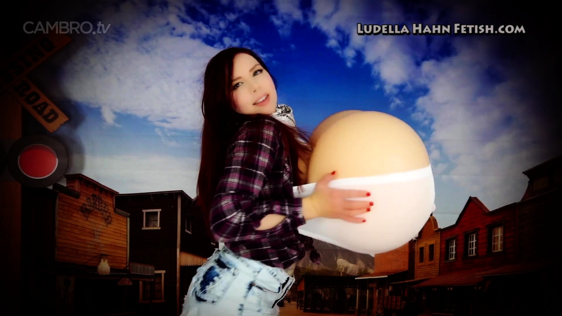 Free Mobile Porn Videos Ludella Hahn Biggest Breasts In The Wild West