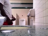 Str8 bbc play in public toilet