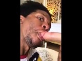 Hung White Boy Grabs Black Bitch Head Fuck