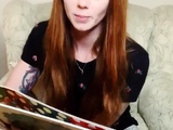 Pregnant Redhead Webcam Masturbation