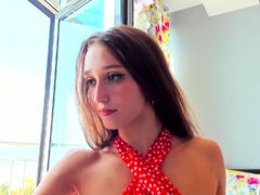 Hottest brunette solo webcam masturbation 2